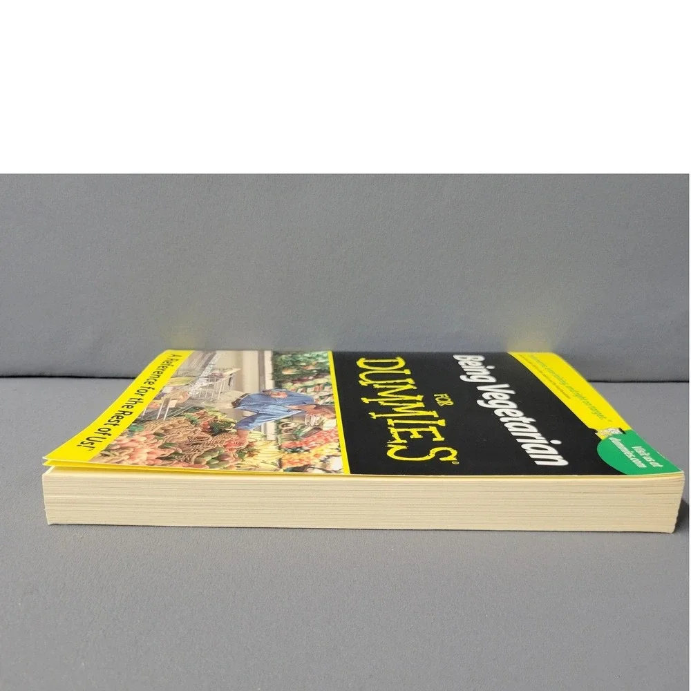 Being Vegetarian For Dummies Book Suzanne Havala Paperback Diet Nutrition Guide